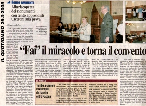 Stampa IL QUOTIDIANO_26 Marzo